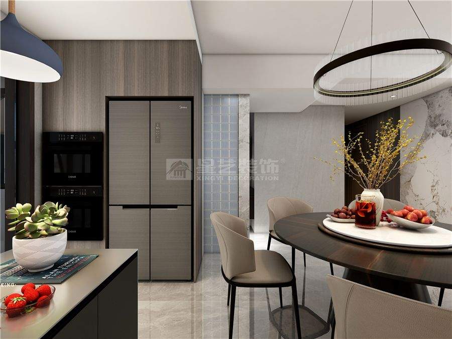 桂林山水灵感意式轻奢设计，打造静奢东方美学空间(图12)