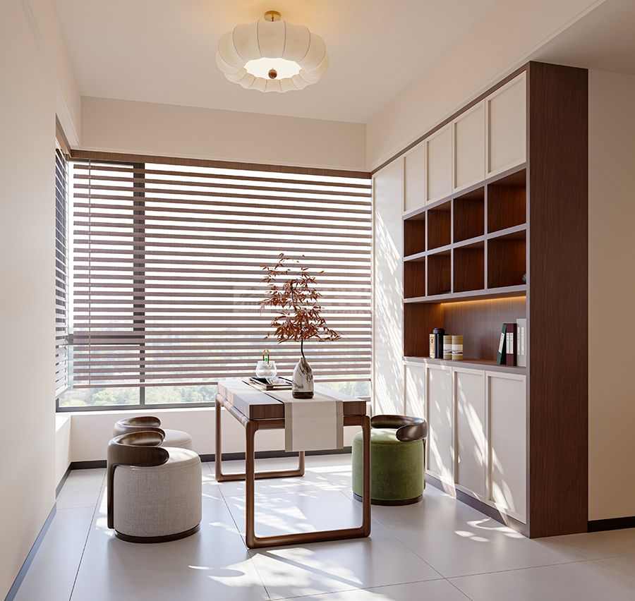 中古风住宅设计150㎡空间的古典与现代完美融合(图9)