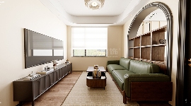 素简暖调设计风格打造温馨自然居住空间(图5)