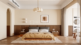 素简暖调设计风格打造温馨自然居住空间(图8)