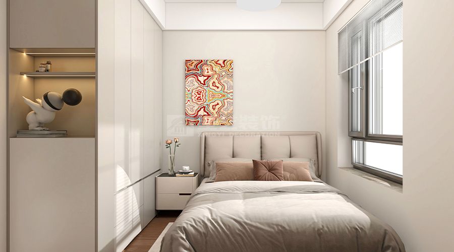 全案落地设计案例展示，功能主义打造理想家居空间(图7)