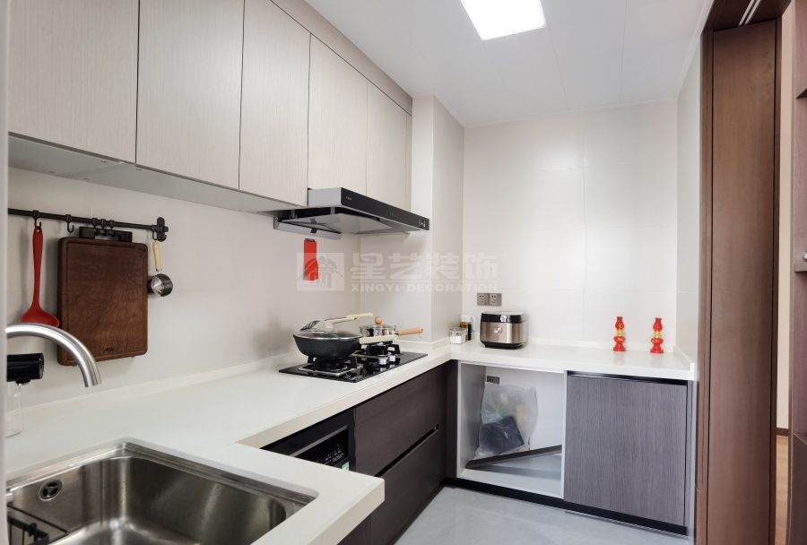 110㎡当代原木极简设计，LDK一体化打造自然呼吸空间(图15)