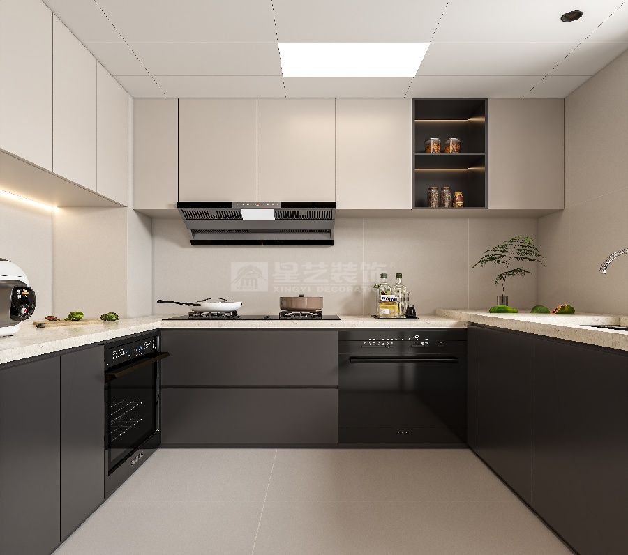 现代简约室内设计，浅色调开放式布局营造雅致空间(图4)