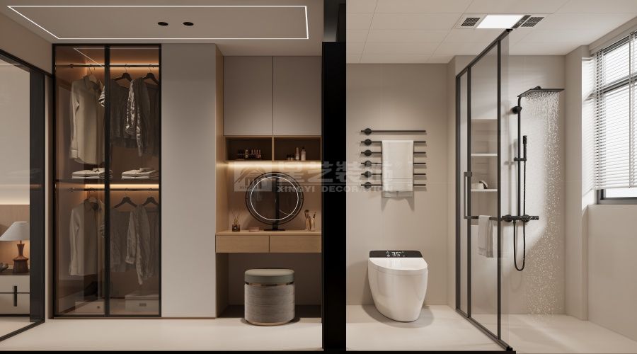 现代简约室内设计，浅色调开放式布局营造雅致空间(图6)