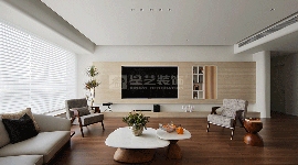 自然质感与简约美学融合的舒适雅致居住空间设计(图2)