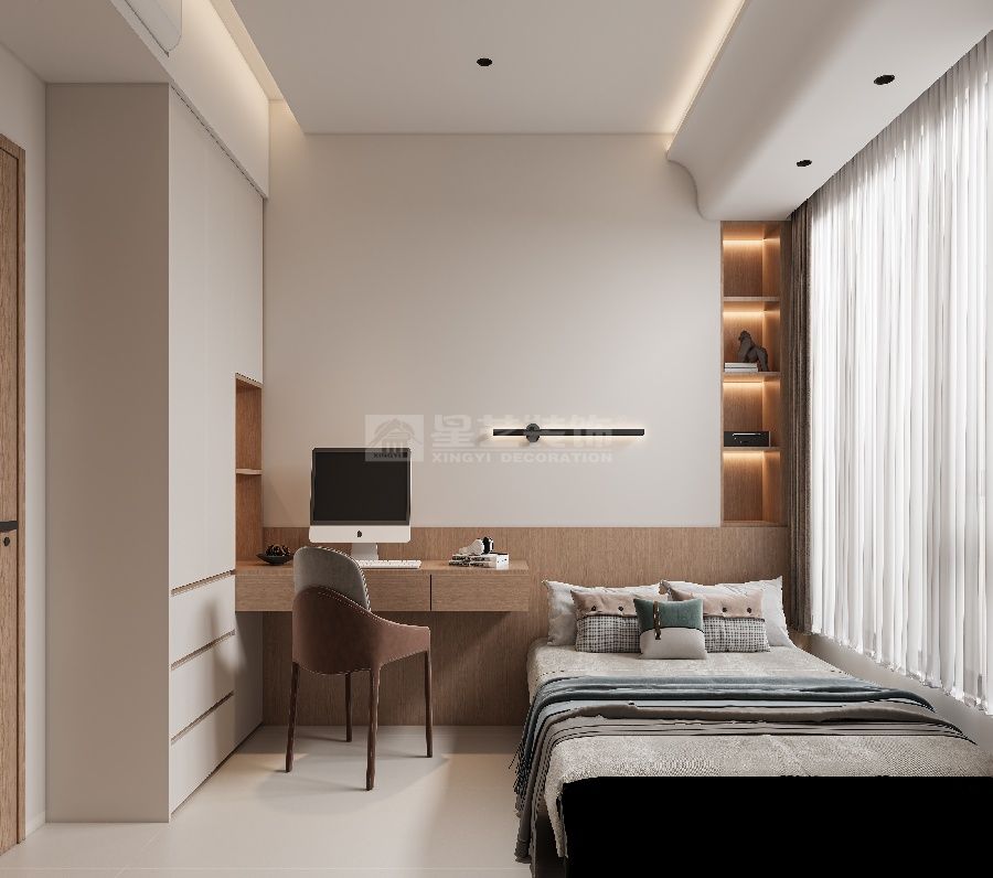 现代简约室内设计，浅色调开放式布局营造雅致空间(图9)