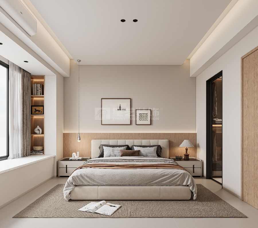 现代简约室内设计，浅色调开放式布局营造雅致空间(图10)