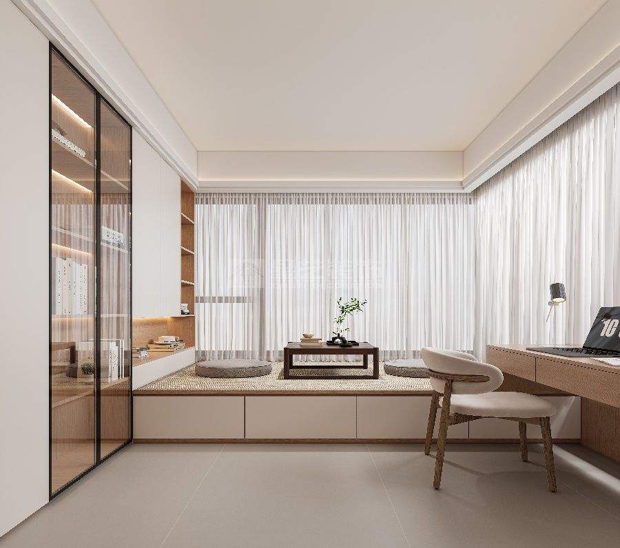 现代简约室内设计，浅色调开放式布局营造雅致空间(图11)