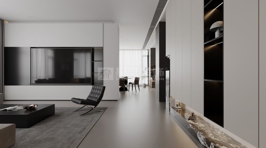 别墅设计案例分享：自然融合与功能美学的空间布局(图2)