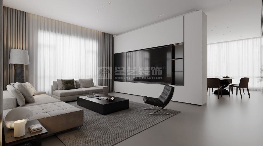 别墅设计案例分享：自然融合与功能美学的空间布局(图4)