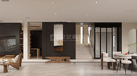 侘寂美学与几何体块融合设计展现时间痕迹之美(图2)