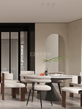 侘寂美学与几何体块融合设计展现时间痕迹之美(图6)