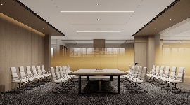 现代简约东方意蕴办公空间设计，打造高效格调办公环境(图4)