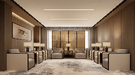 现代简约东方意蕴办公空间设计，打造高效格调办公环境(图5)