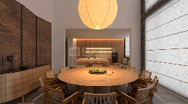 宝树堂四层别墅设计传承文化内涵与现代生活融合(图4)