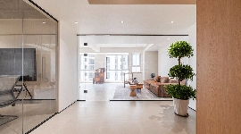 原木色工业风办公空间设计，自然共生理念打造舒适工作环境(图5)