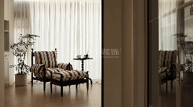 美式复古与现代融合设计，打造优雅舒适居住空间(图2)