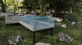 湖畔诗意栖居设计，临水建筑与自然融合的谧境空间(图3)