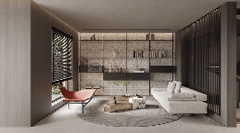 静生活慢享受理念下的雅致空间设计，传统现代融合打造舒适休闲场所(图3)