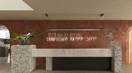 酒店空间设计营造宁静舒适休憩氛围的自然质感美学(图5)