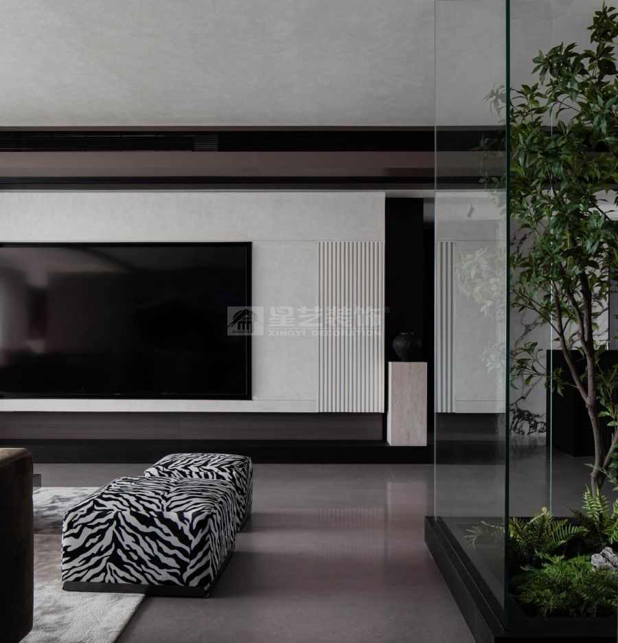 意式轻奢设计演绎暗调美学，材质光影营造高级层次感(图2)