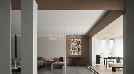 简雅共生多元赋能设计理念，打造宁静舒适家居空间(图1)