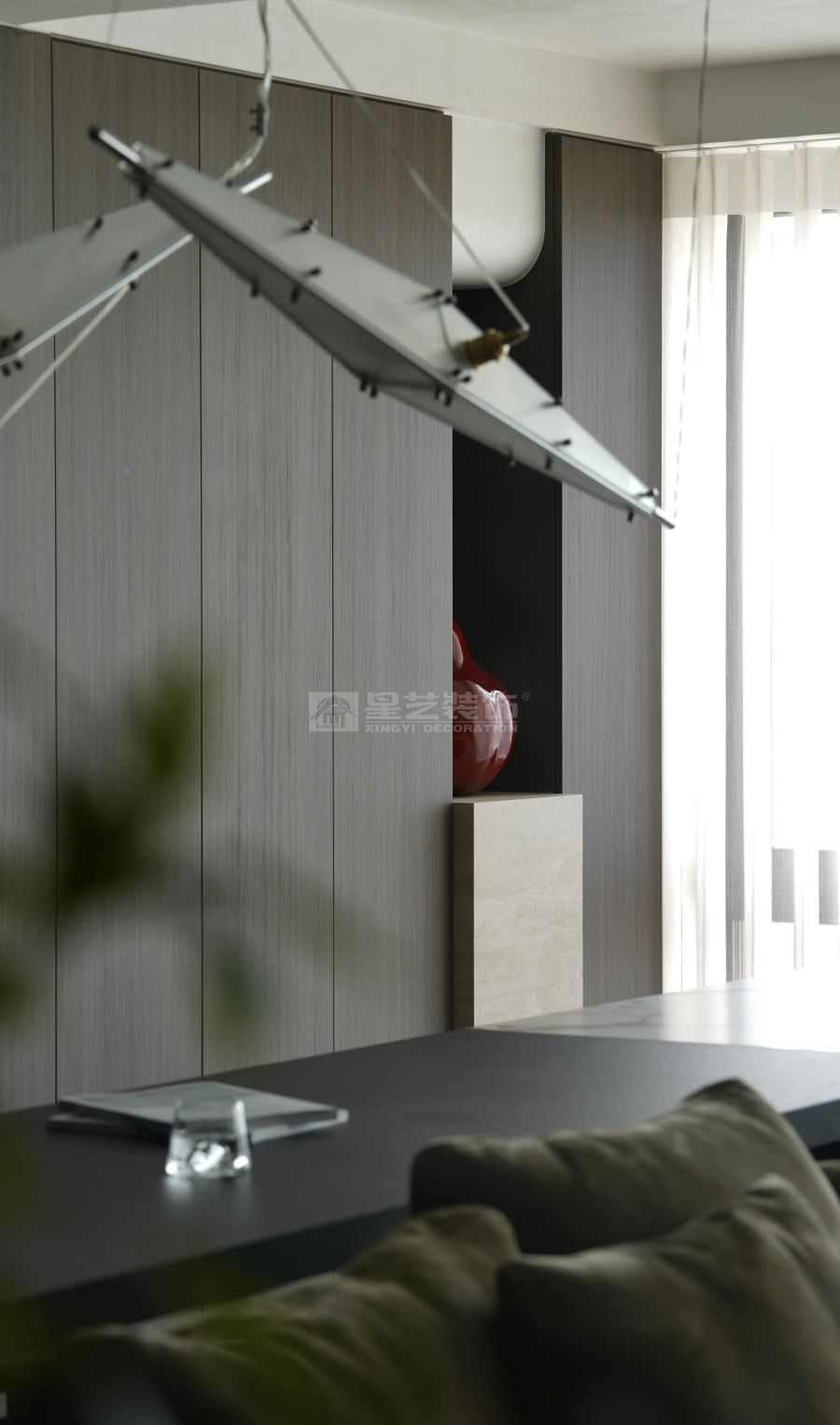 意式轻奢设计演绎暗调美学，材质光影营造高级层次感(图7)