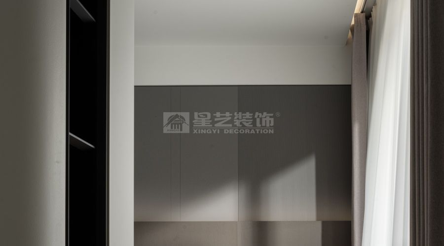 现代黑白灰别墅设计，380㎡简约风格打造别样生活空间(图7)