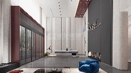 现代简约办公空间设计融合自然元素提升工作效率(图2)