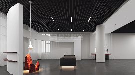 现代简约办公空间设计融合自然元素提升工作效率(图3)