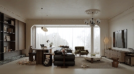 温柔木质香氛围设计，打造静谧舒适的居家空间(图2)