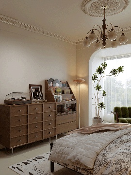 温柔木质香氛围设计，打造静谧舒适的居家空间(图5)