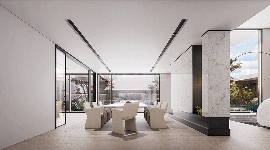 极简设计打破室内外界限，打造流动开阔的有机空间(图8)