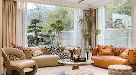 自然渗透生活艺术赋能空间的当代居所设计(图2)