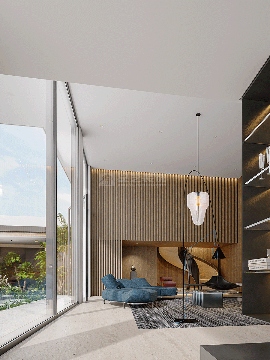 极简设计打破室内外界限，打造流动开阔的有机空间(图4)