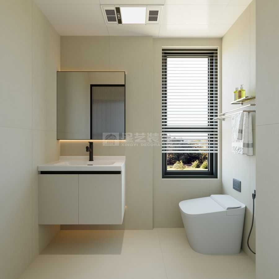 92平米三房改造现代简约风格，开放式厨房扩大客厅视觉效果(图5)