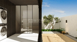 大地色系中古风设计，温暖沉稳的空间格调营造(图3)