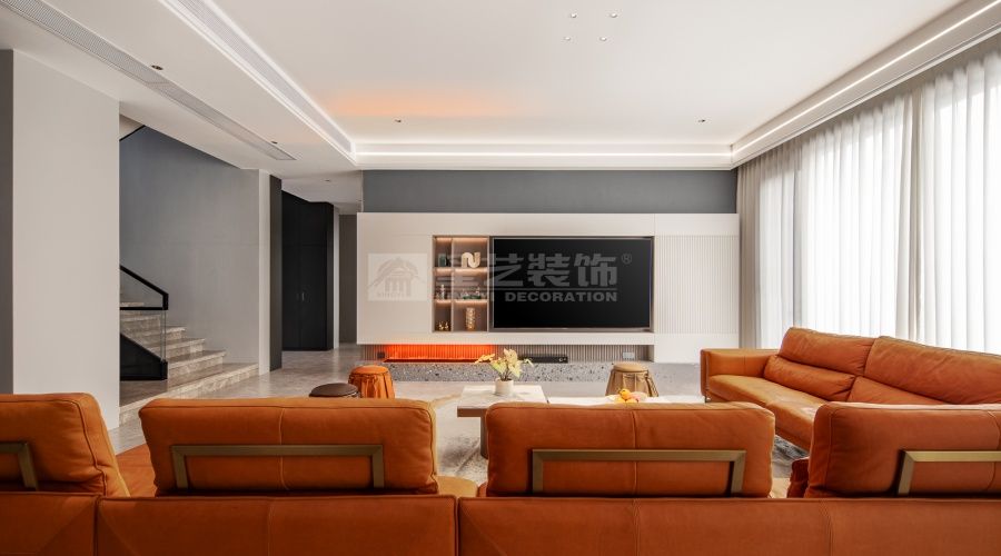 现代简约风格设计，开放式布局营造舒适生活空间(图2)