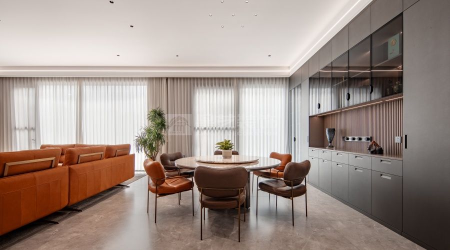 现代简约风格设计，开放式布局营造舒适生活空间(图6)