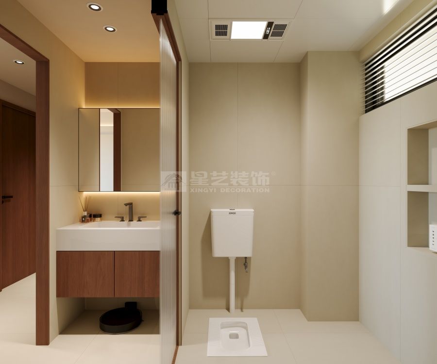 92平米三房改造现代简约风格，开放式厨房扩大客厅视觉效果(图6)