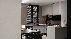 现代极简主义住宅设计，黑白灰打造高级静谧空间(图6)