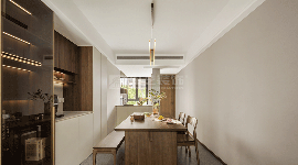 现代自然主义家居设计，木石材质打造温馨雅致空间(图2)