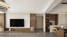 现代自然主义家居设计，木石材质打造温馨雅致空间(图3)