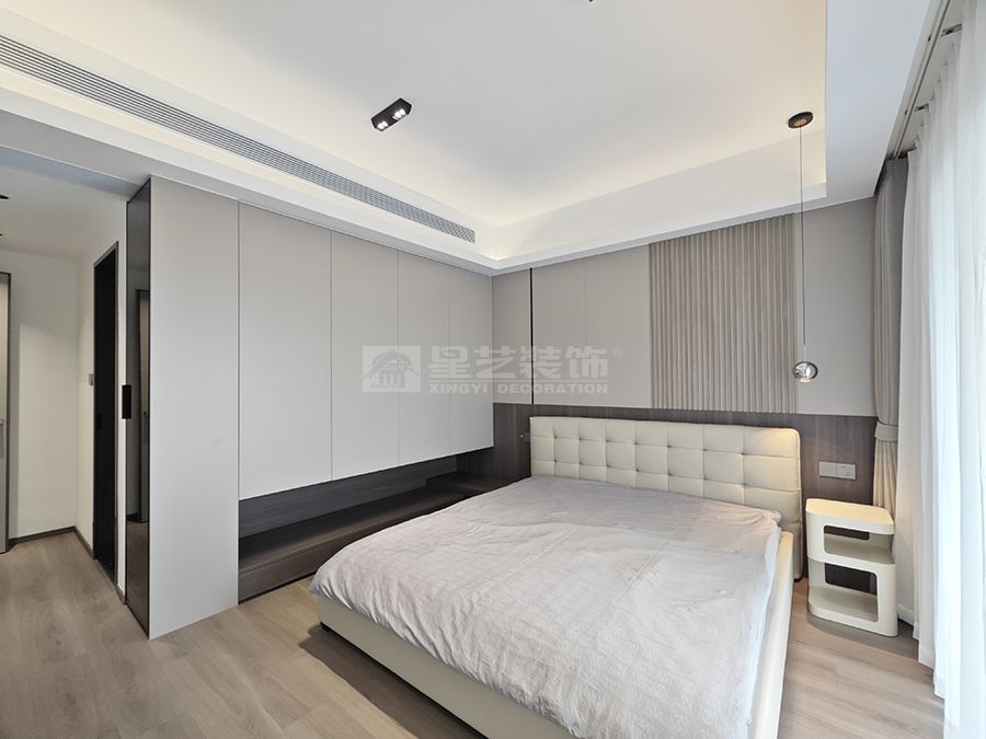 206㎡现代风实景设计，尺度赋奢简居藏韵的高端住宅(图5)