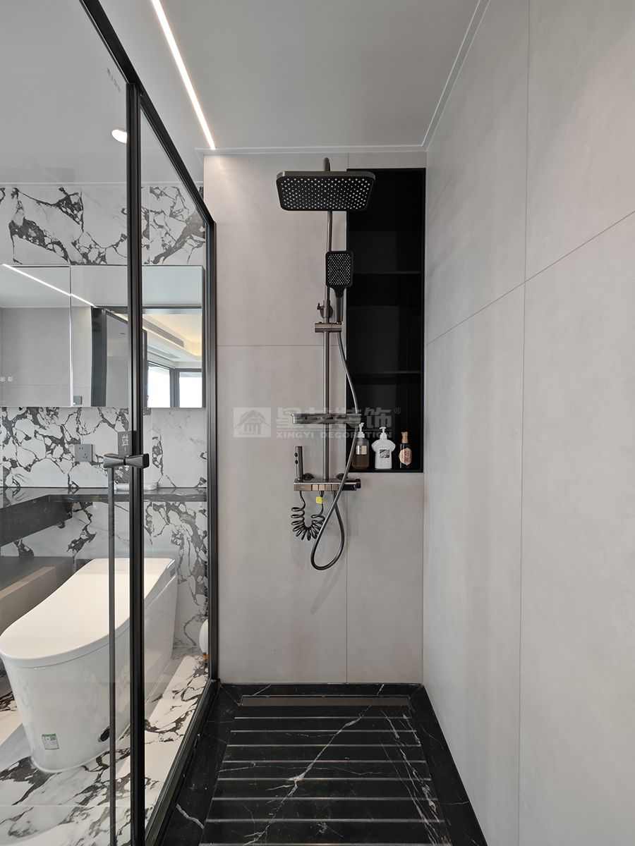 206㎡现代风实景设计，尺度赋奢简居藏韵的高端住宅(图11)