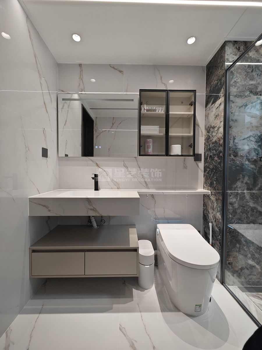 206㎡现代风实景设计，尺度赋奢简居藏韵的高端住宅(图10)