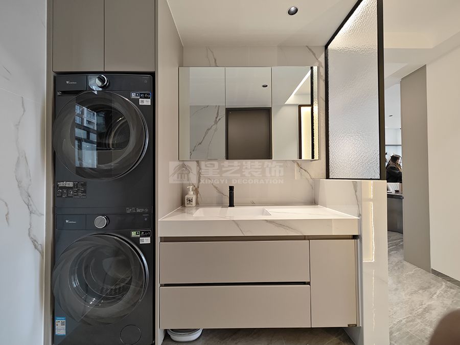 206㎡现代风实景设计，尺度赋奢简居藏韵的高端住宅(图15)