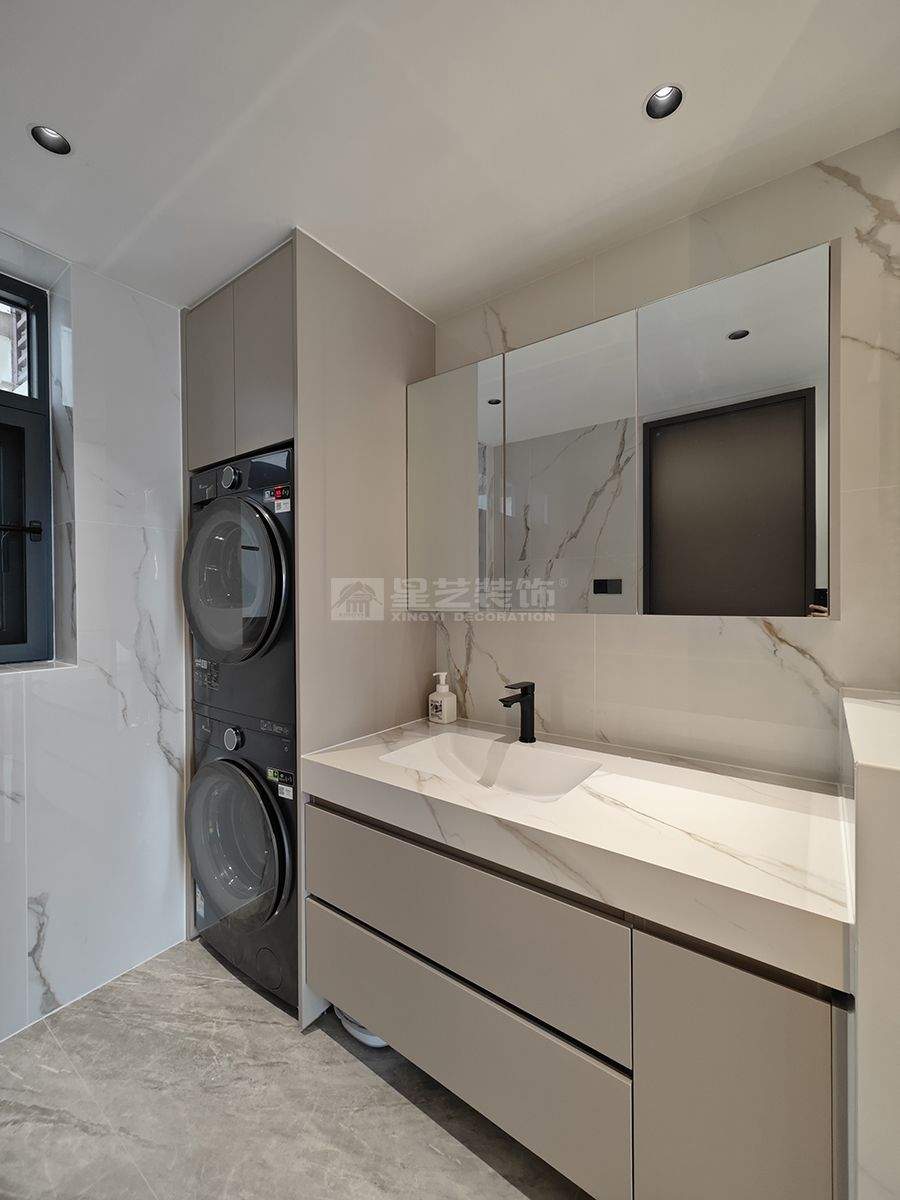 206㎡现代风实景设计，尺度赋奢简居藏韵的高端住宅(图16)