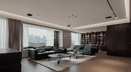 现代新中式设计融合东方雅致与现代极简美学(图5)