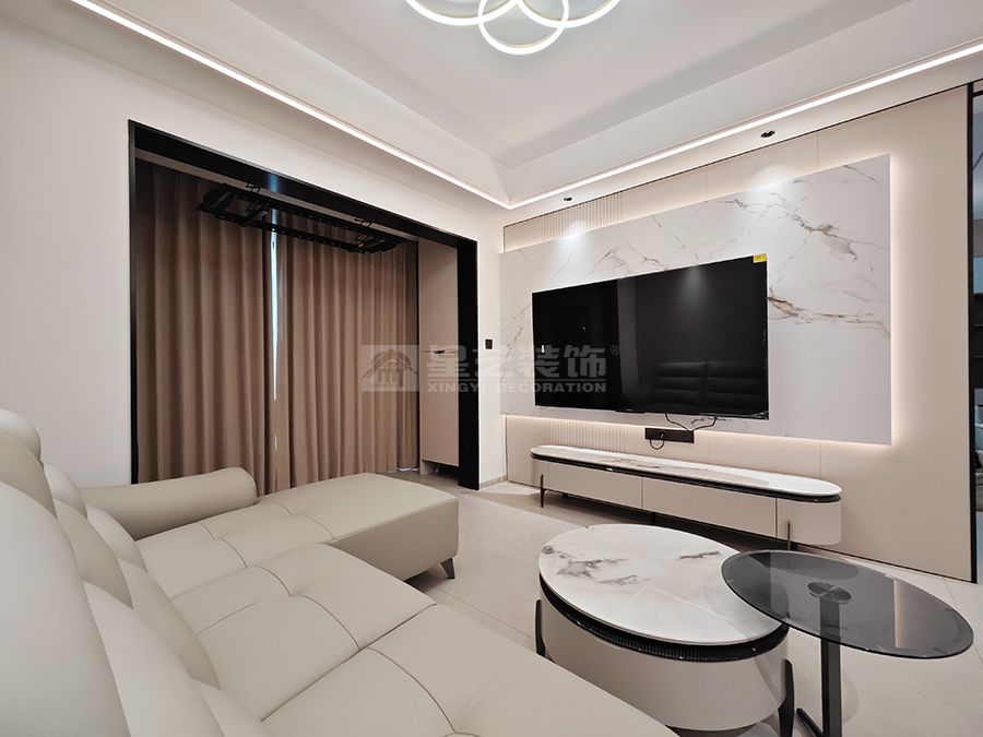 89㎡现代风格实景设计，小户型精致生活空间打造(图4)